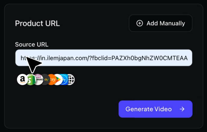 url to video generators