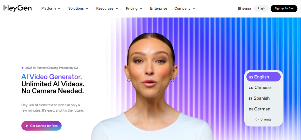 ai video from product links