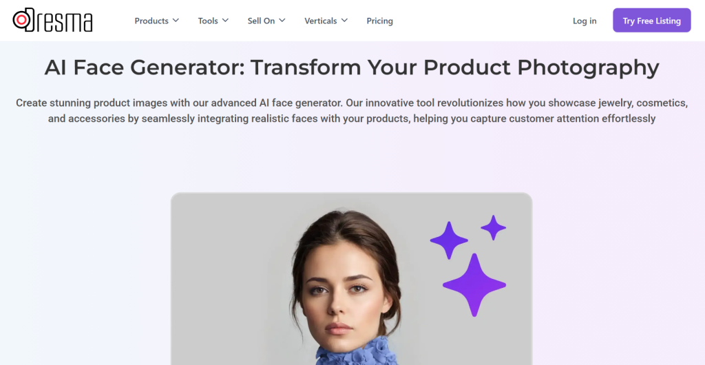 ai face generator tool