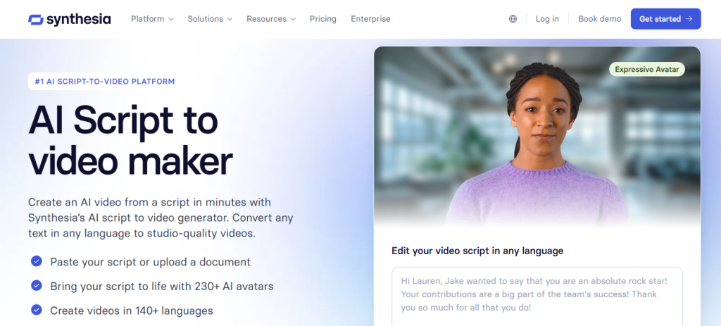 Best script-to-video generators