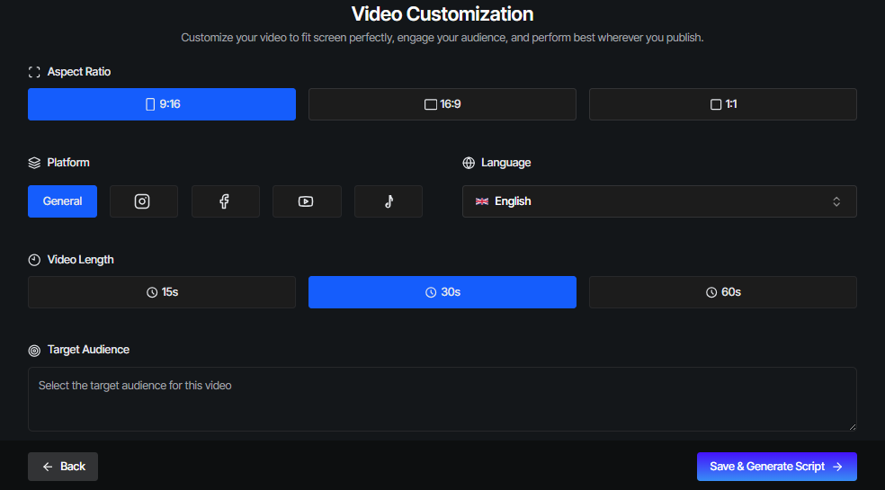 Customize your amazon product video