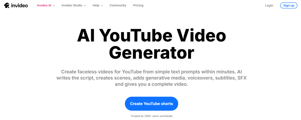 ai generators for youtube videos