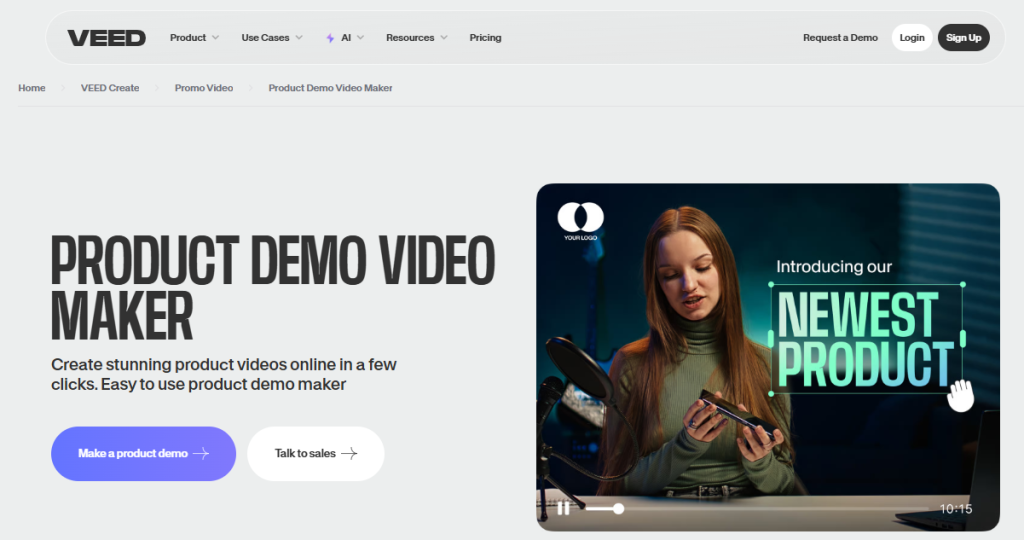 Product Demo Video Tools
