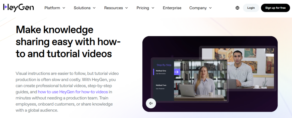 best  Ai training video tools