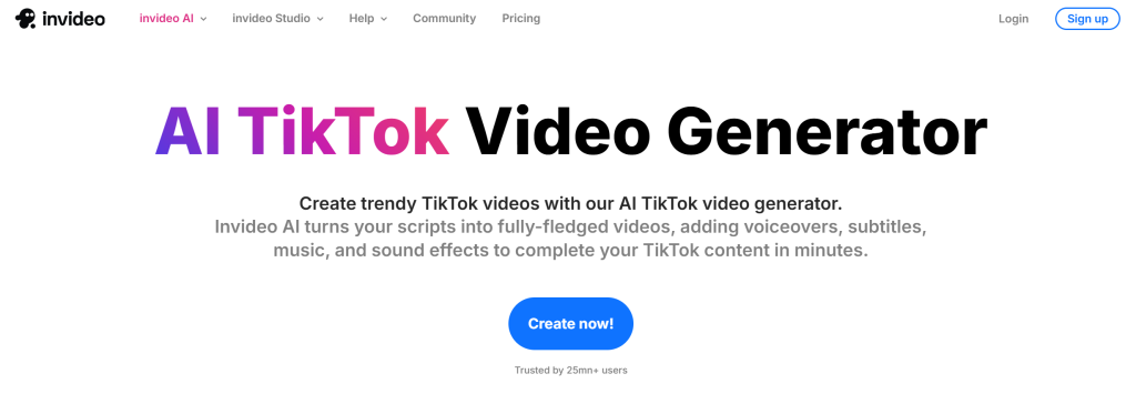free tiktok video generators