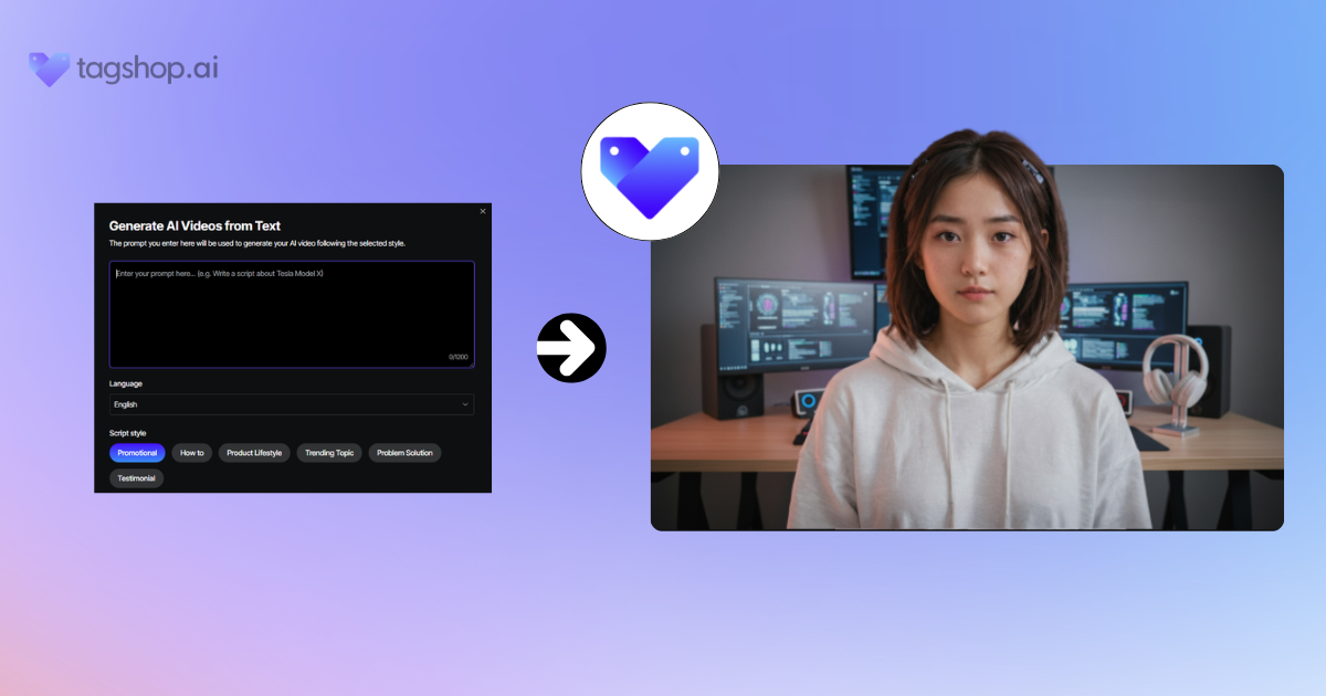 How to convert Text to video with AI