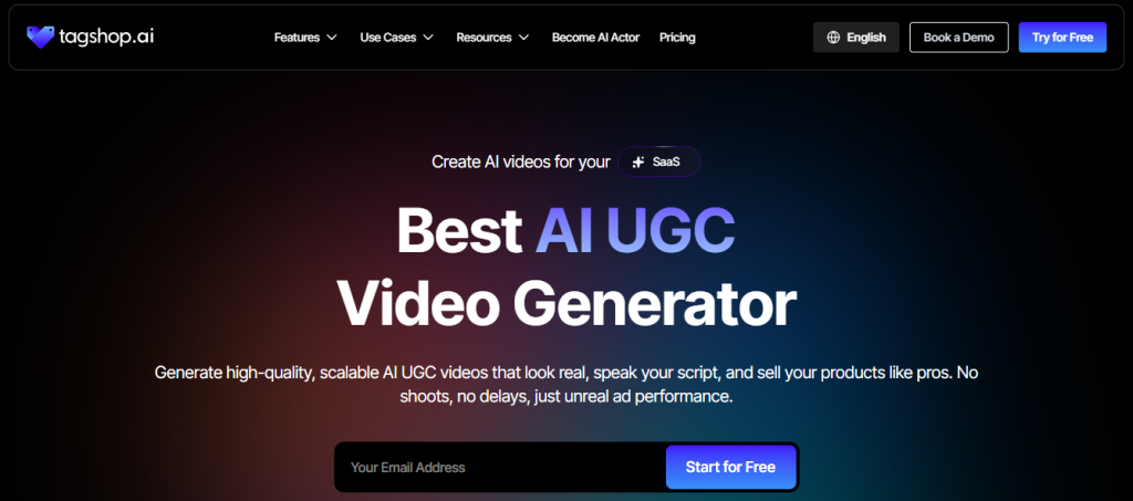 Tagshop as one of the best Invideo AI Alternatives

