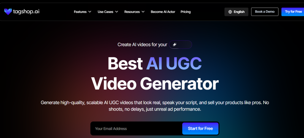Tagshop AI as a best Kreado AI Alternative