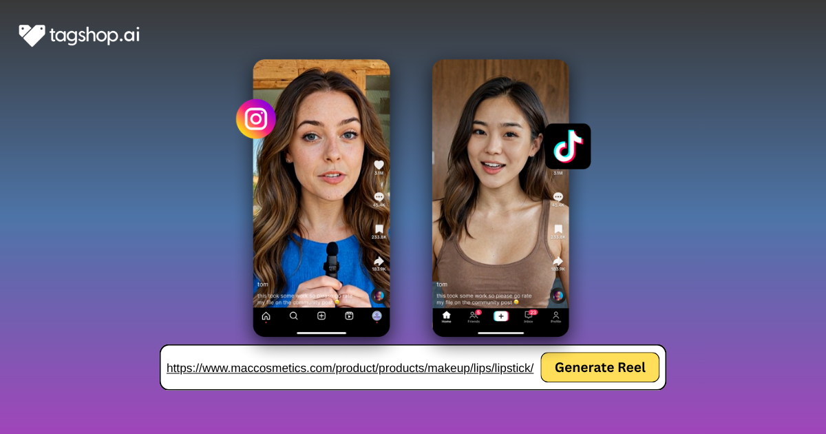 How To Generate a Reel With A Product