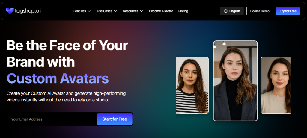 Tagshop AI as best custom avatar generator
