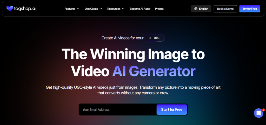 Tagshop as one of the Best Image to video generators