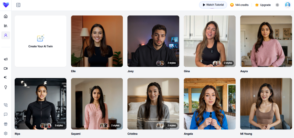 Social media marketing AI UGC