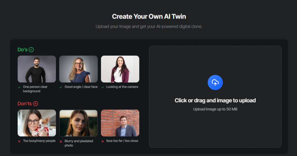 How to generate AI digital twin with Tagshop
