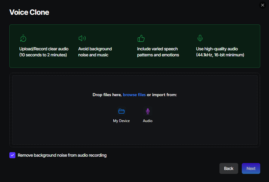 Ai voice cloning for digital twin videos