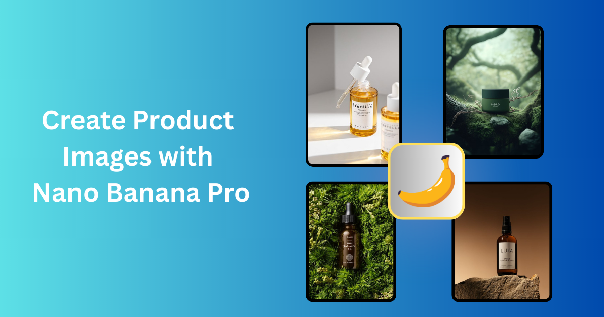Product image to nano banana
