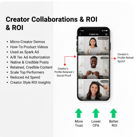 Spark Ads vs Non Spark Ads
