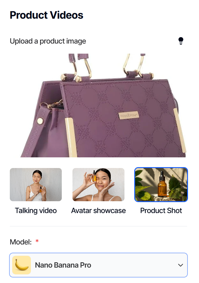 ai ecommerce product shots