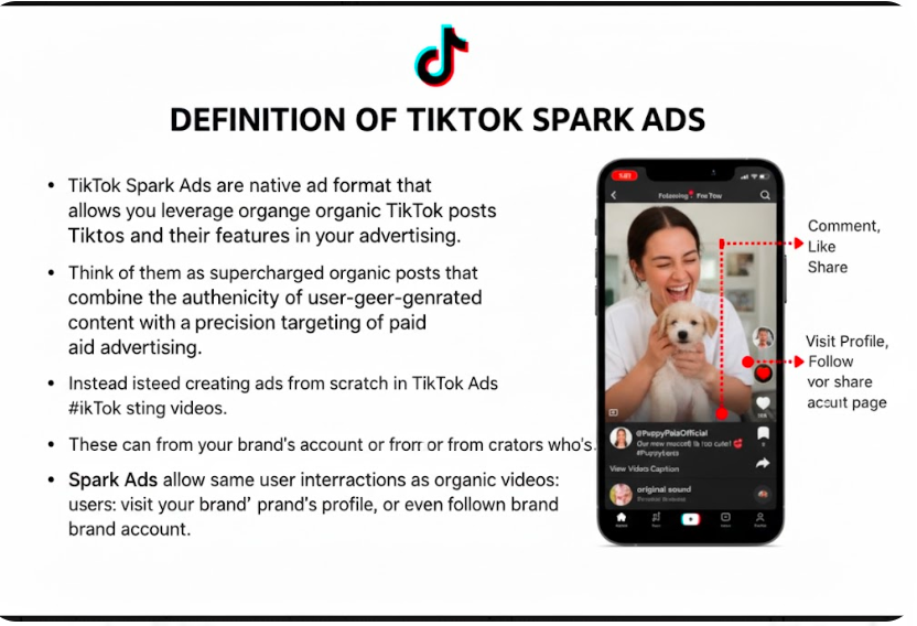 What are TikTok Spark Ads