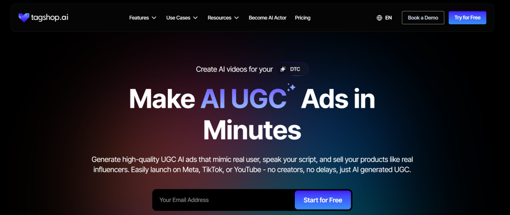 ugc product ads with ai avatars