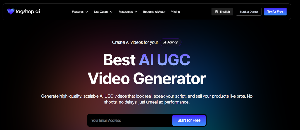 Product image to video