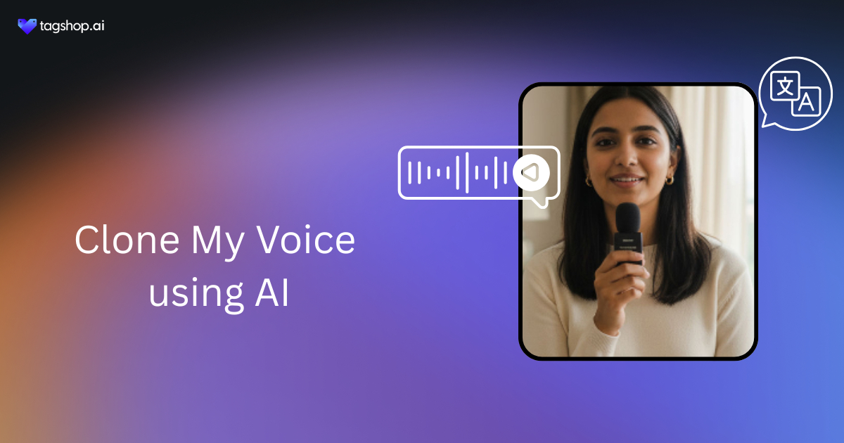 Clone My Voice using AI