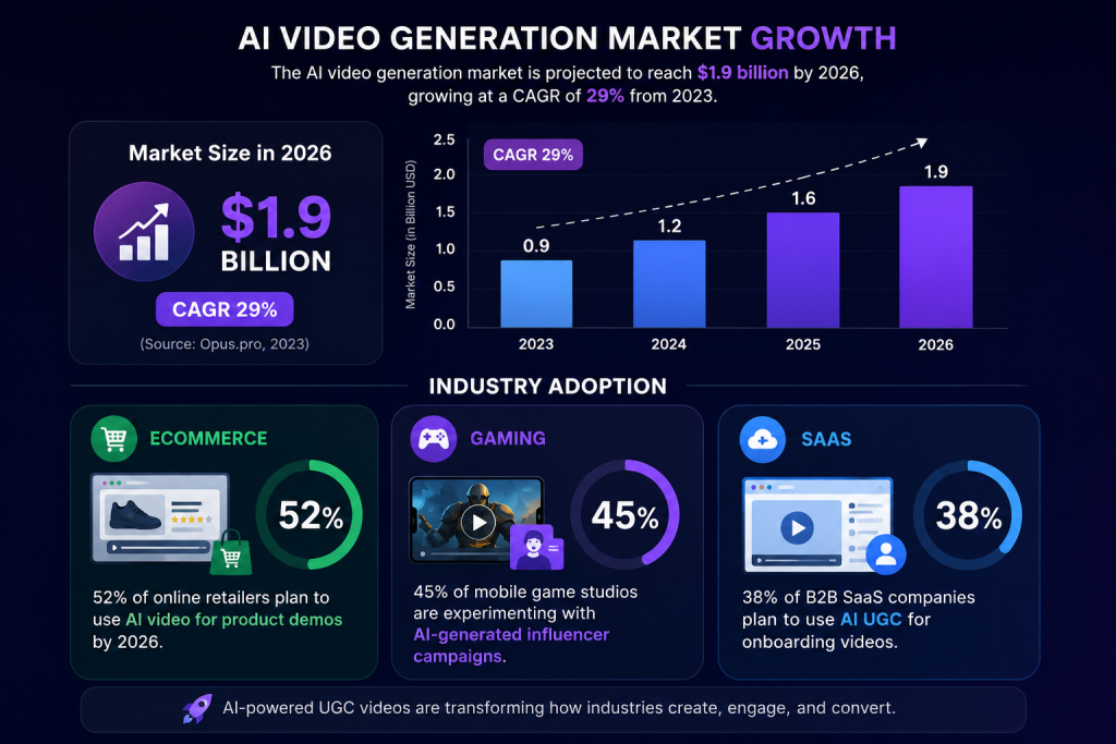 AI UGC stats