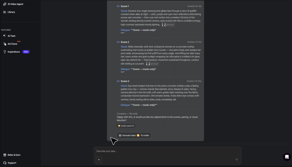 clone video ads with ai