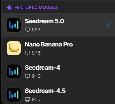 seedream 5.0 image maker