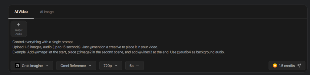 grok imagine video generator