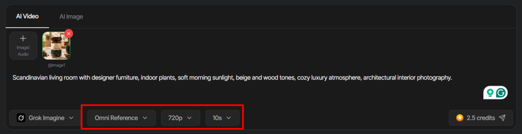 grok imagine video maker
