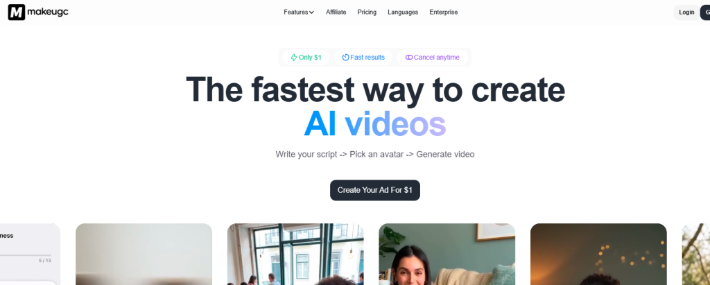 ai ugc avatar video tools