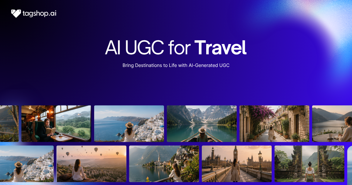 ai ugc for travel brand