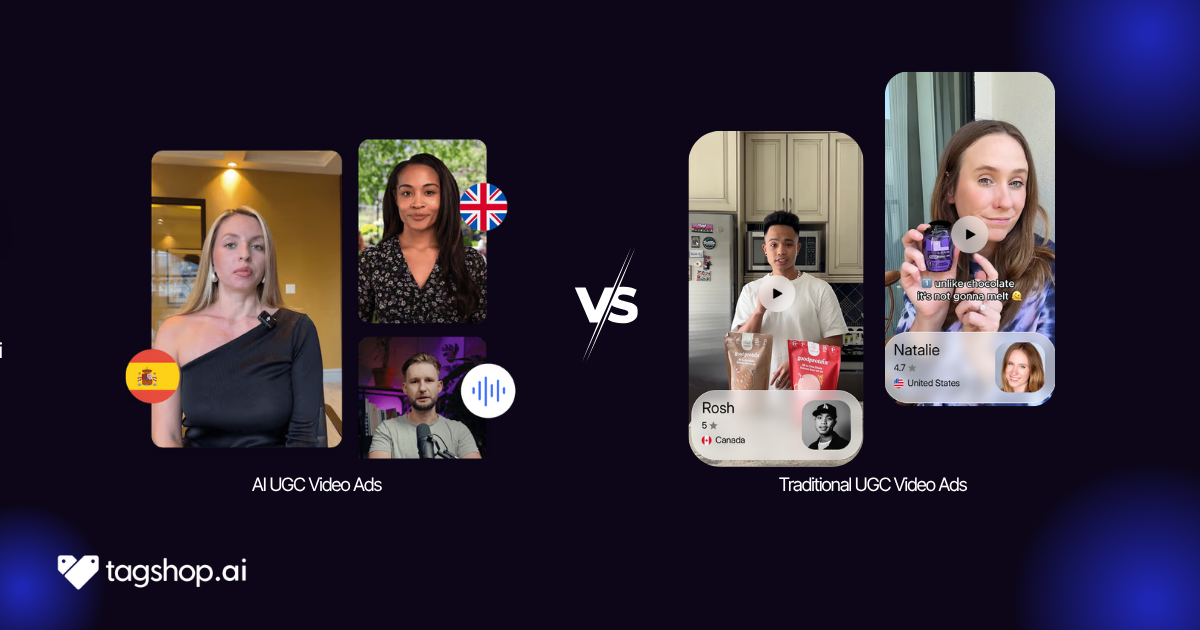 ai ugc video ads vs traditional ugc video ads