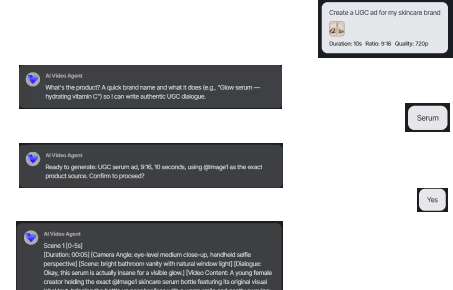 ai video agent for ugc videos